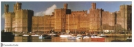 Caernarfon Castle postcards